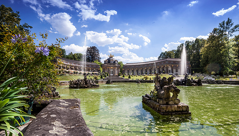 New Palace and Large Pond