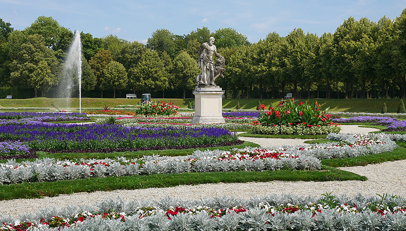 Flower parterre
