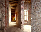 Link to the unfinished rooms on the ground floor