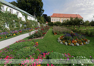 externer Link zum virtuellen Rundgang "Schloss und Hofgarten Dachau"