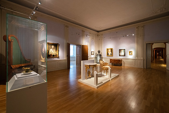 Bild: Schloss Neuburg, Ausstellungsraum