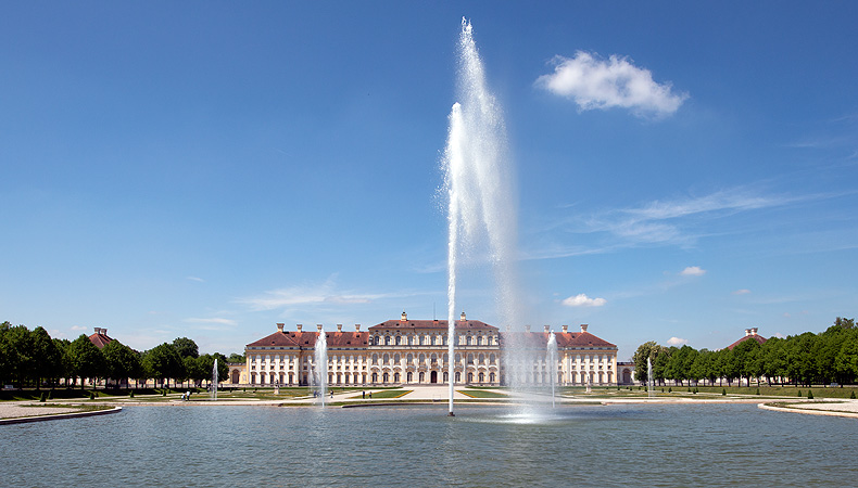 Neues Schloss Schleißheim, Gartenfassade