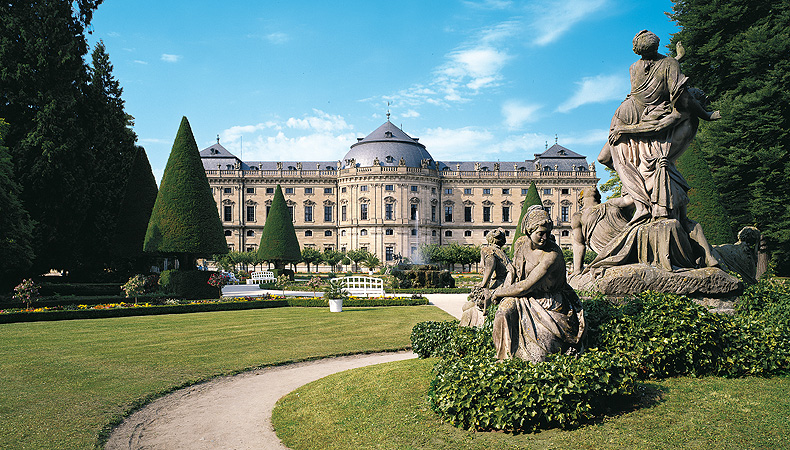 Residenz und Hofgarten Würzburg