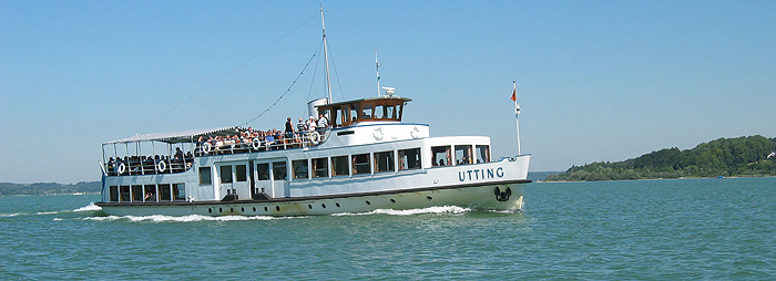 Bild: Schiff der Bayerischen Seenschifffahrt