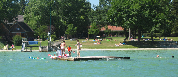 Bild: Strandbad am Ammersee