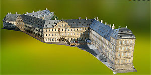 Link zur 3D-Visualisierung "Neue Residenz Bamberg"