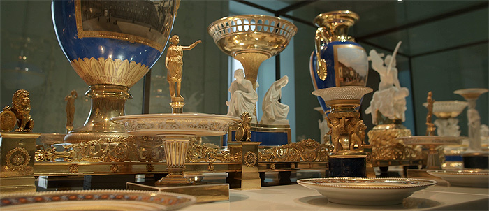 Picture: Munich Residence, laid table in the Royal Palace