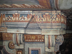 Bild: Detail der Dekorationsmalerei