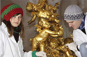 Bild: Freiwilliges Jahr in der Denkmalpflege