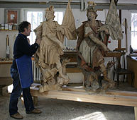 Picture: Workshop of the wood-carver