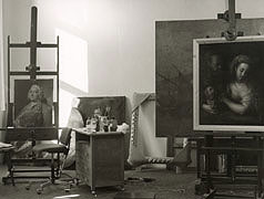 Bild: Erste Werkstatt für Gemälderestaurierung