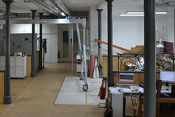 Picture: Workshop for the restoration of wall paintings