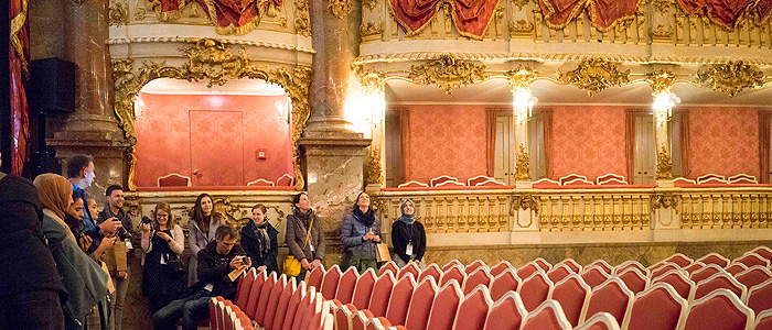 Picture: Guided tour at the Cuvilliés-Theatre in the Munich Residence