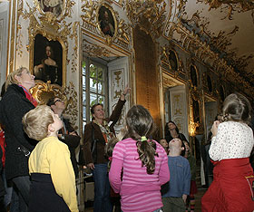 Bild: Kinderführung in der Residenz München