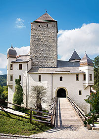 Bild: Burg Prunn, Nordostfassade